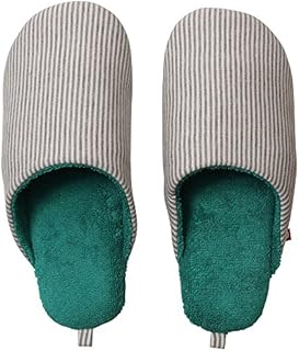 今治タオルストライプスリッパ グリーン 4F2995GR 今治タオルストライプスリッパ グリーン 4F2995GR